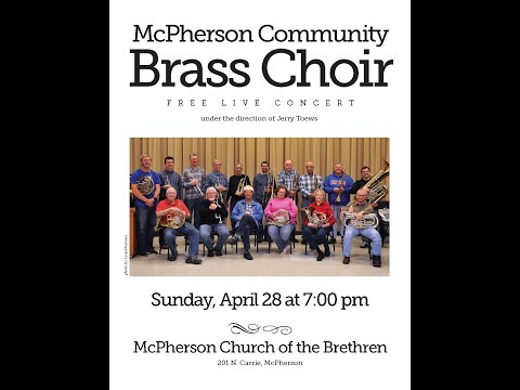 McPherson Community Brass Concert April 28, 2024