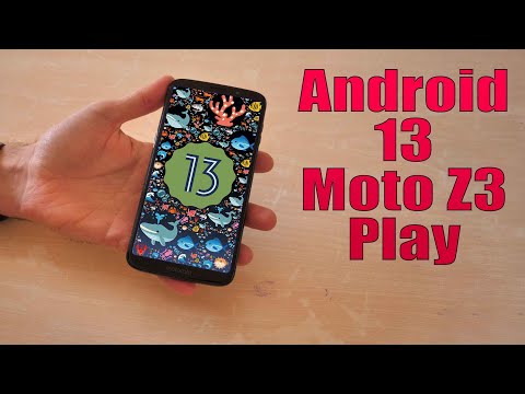 Install Android 13 on Moto Z3 Play (AOSP Rom) - How to Guide!