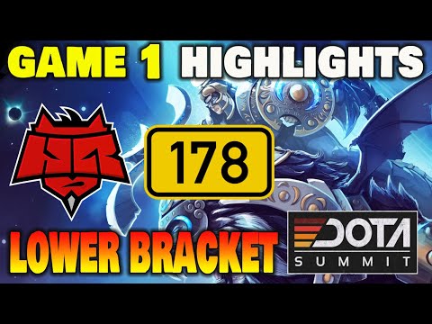 HELLRAISERS VS jfshfh178 Game 1 Dota Summit 11 Lower Bracket