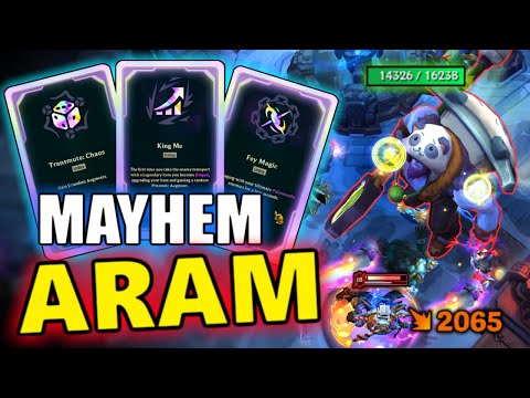 ARAM MAYHEM 30 Minutes LoL FUN MONTAGE #497