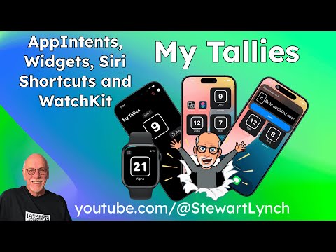 MyTallies Widgets, AppIntents, Siri Shortcuts and WatchKit thumbnail