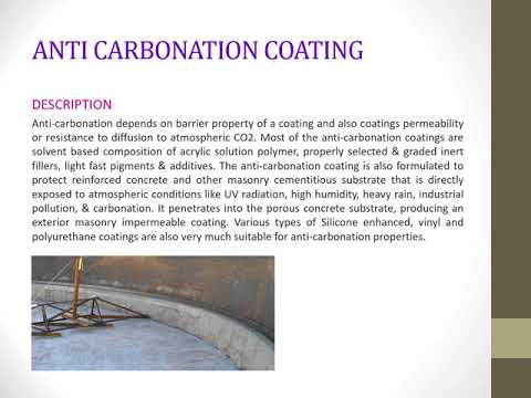 Anti-Carbonation Coating