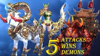 Dragon Storm Fantasy. New Demon Levels. Mobil game. Gameplay.