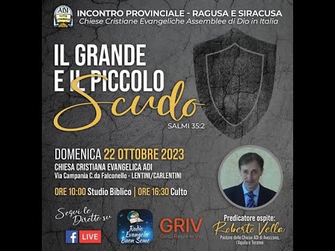 Raduno Interprovinciale RG/SR - Studio Biblico 22/10/2023