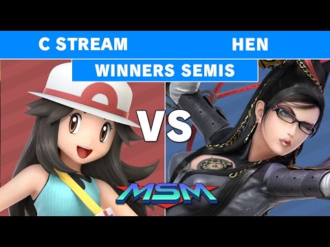 MSM Online 14 - C Stream (Pokemon Trainer) Vs Hen (Bayonetta) Winners Semis - Smash Ultimate
