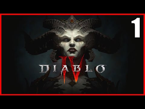 Let's Play Diablo 4 Early Access Beta - Part 1 - Gameplay Walkthrough
