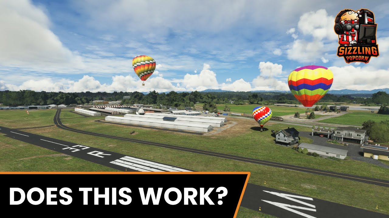 Is It Just Hot Air? Captain Sim Hot Air Balloon Videos & Streams