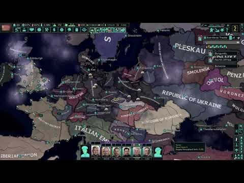 The Final Days of Heydrich and the 3rd German Civil War in HOI4 The New Order