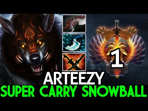 ARTEEZY [Ursa] Super Carry Snowball Top 1 MMR Plays 7.26 Dota 2