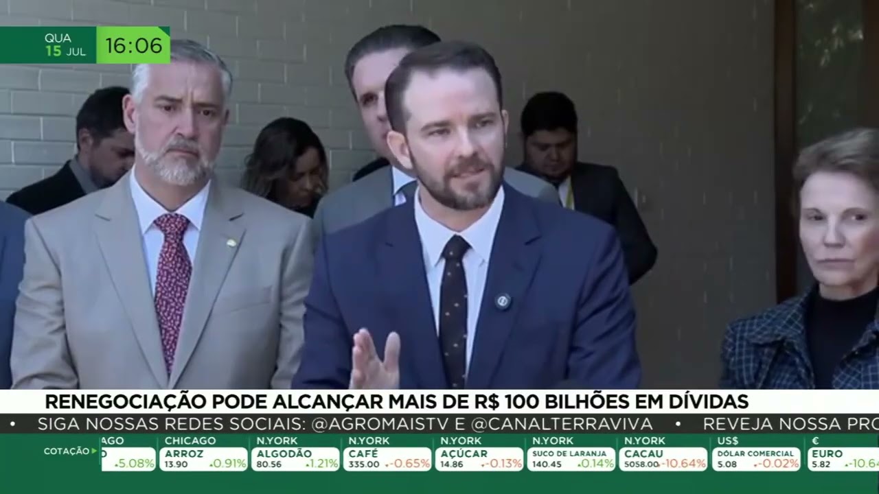 Renegociação pode alcançar mais de R$100 bilhões em dívidas