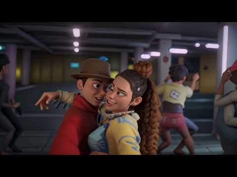 Amanyea - Aye Aye | DJ Central TV | Pixar Art Clip