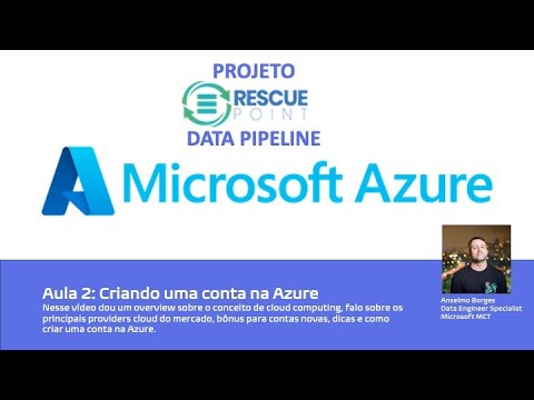 Projeto Rescue - Criando uma conta na Azure