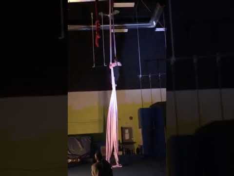 Olivia DeJager Aerial Silks Performance June 2018