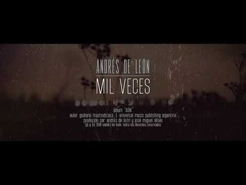 Andrés de León - Mil Veces (Lyrics Video)