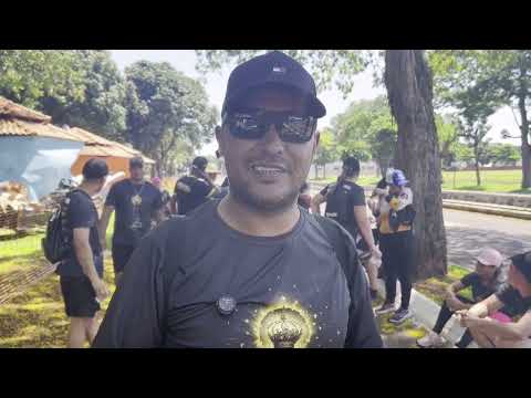 Grupo de São José das Palmeiras enfrenta caminhada de fé rumo ao Santuário de Itaipulândia