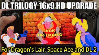 Dragon's Lair Never Looked This Good! HD Video Upgrade Guide for Steam Deck