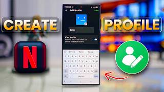 How to Create Netflix Profile on Android Phone | Make a New Profile on Netflix