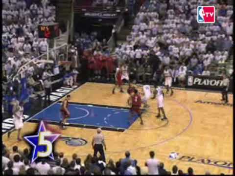 Top 10 plays Magic Raptors Playoffs 2008