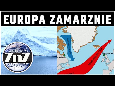 Prąd Zatokowy - Golfsztrom - może spowodować zlodowacenie Europy