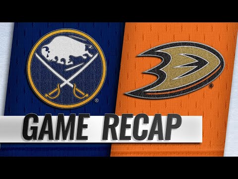 Ristolainen pots game-winner as Sabres top Ducks