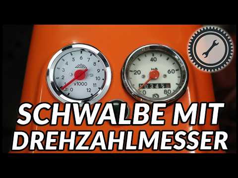 Simson Vogelserie mit Drehzahlmesser