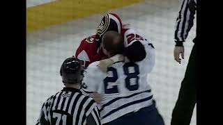 TML Gordie Howe Hat Tricks: 2006-01-23 - Tie Domi