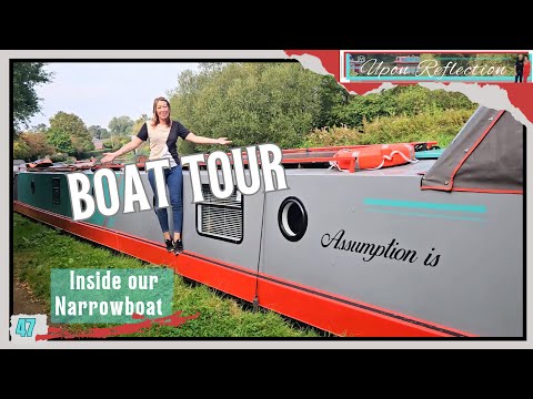 Boat TOUR Inside our Narrowboat. Ep47