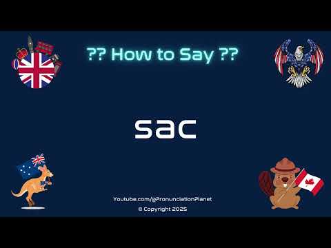 🎒💰 How to Pronounce sac? (CORRECTLY) | Pronunciation Planet