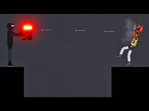 I Heated Nailgun to 1000 Degrees in People Playground