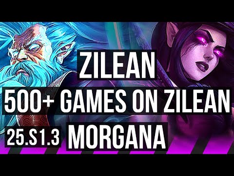 ZILEAN & Varus vs MORGANA & Kai'Sa (SUP) | 500+ games | KR Master | 25.S1.3