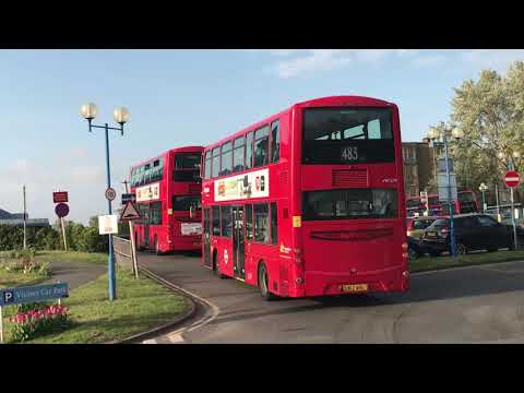 Metroline West Buses on Route 483