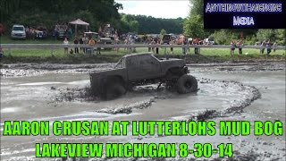 preview picture of video 'AARON CRUSAN AT LUTTERLOHS MUD BOG LAKEVIEW MICHIGAN 8 30 14'