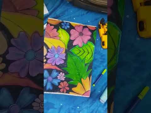 very simple and beautiful  flower and leaf overlap drawing if want contact 8788190830 only in rs100