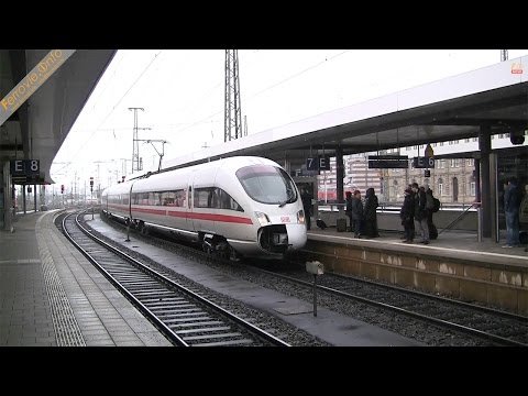 ICE T in arrivo e partenza da Nürnberg Hbf - ICE T arriving and starting from Nürnberg Hbf