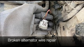 3rd gen 4Runner Alternator wire repair EP 18