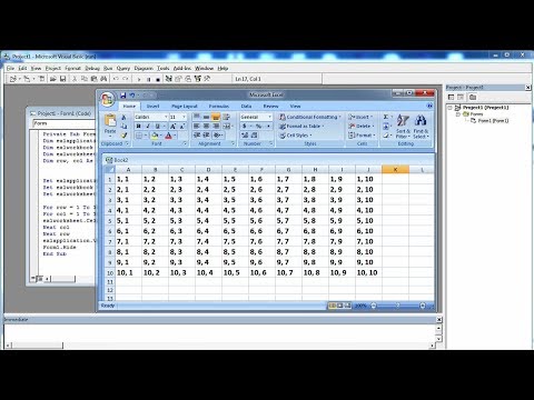 Learn Visual Basic | Create and store data in Microsoft Excel Sheet using visual basic |Step by Step
