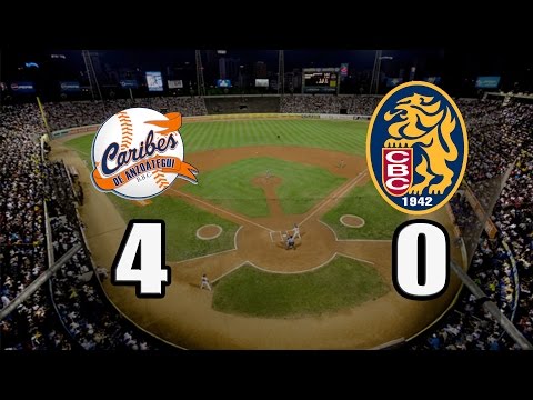 Resumen Caribes 4 Vs Leones 0 / 14 11 2015