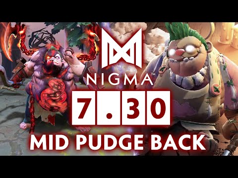7.30 Mid Pudge is Back — FAST Aghanim + Pig Pole by Nigma.Attacker