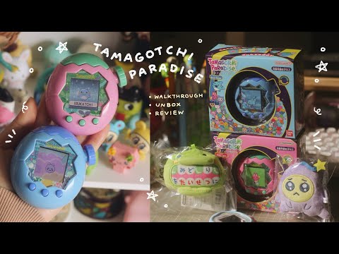 Tamagotchi Paradise ✩彡 unboxing / walkthrough / review 🌈