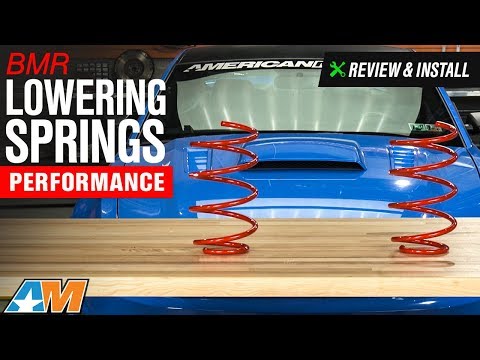 2005-2014 Mustang BMR Lowering Springs - Performance Review & Install