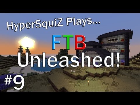 HyperSquiZ Plays FTB Unleashed! - Steam Turbines