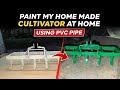Paint My Home Made Cultivator At Home Usnig Pvc Pipe Minitoys Toyswala Minitoysandfarming