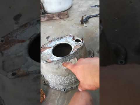 How to make an early GM nv4500 fit behind a Cummins. Part 2 OBS Chevy 24v Cummins swap