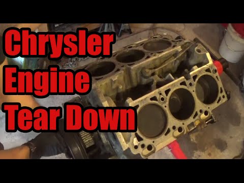 What went wrong? Chrysler 3.5 Engine Tear Down