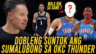 Download lagu DOBLENG SUNTOK ang SUMALUBONG sa OKC sa game 7! DUMATING sa tamang panahon totoong BERSIYON NI Wemby mp3