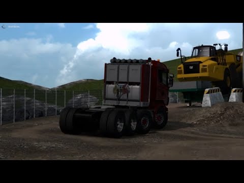 ets2 1.38 SCANIA R 8x4 | Euro Truck Simulator 2