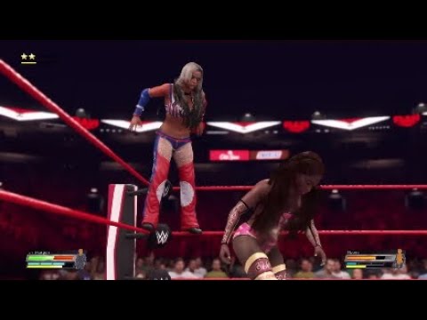 WWE 2K22 - Liv Morgan vs Naomi | Womens Universe Mode #9 (United States Title)