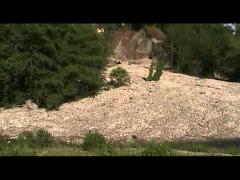 La frana e la casa sul Ticino