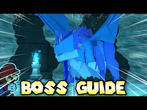 How To Beat The WATER VELLUMENTAL Boss Battle EASY In Paper Mario The Origami King!