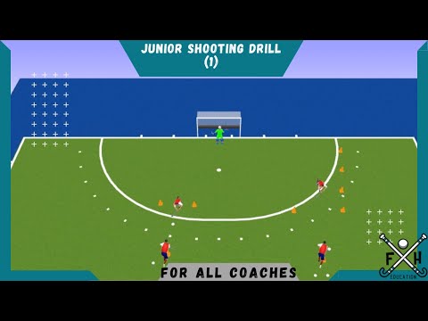 FIELD HOCKEY JUNIOR SHOOTING DRILL (1) for all COACHES